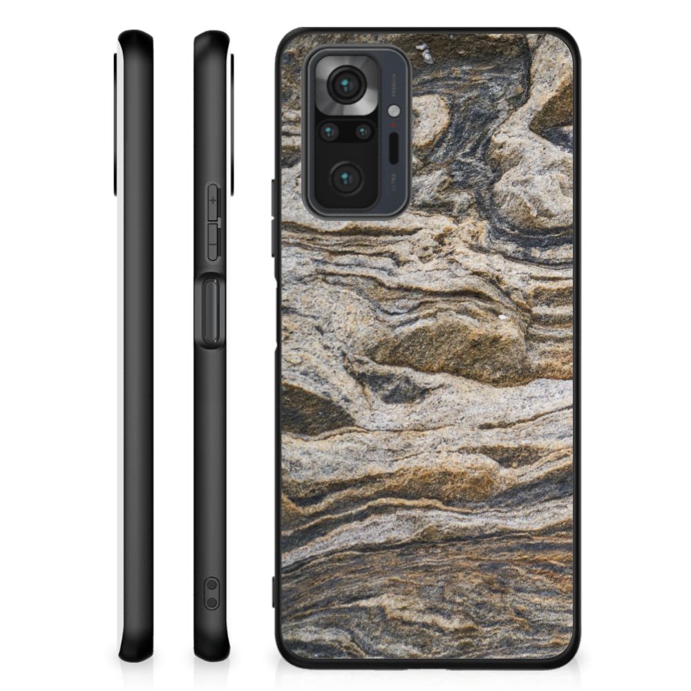 Xiaomi Redmi Note 10 Pro Marmeren Print Telefoonhoesje Steen B2C Telecom