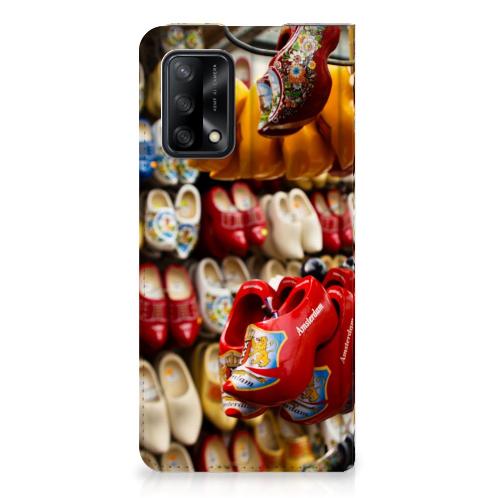 OPPO A74 4G Book Cover Klompen - B2C Telecom