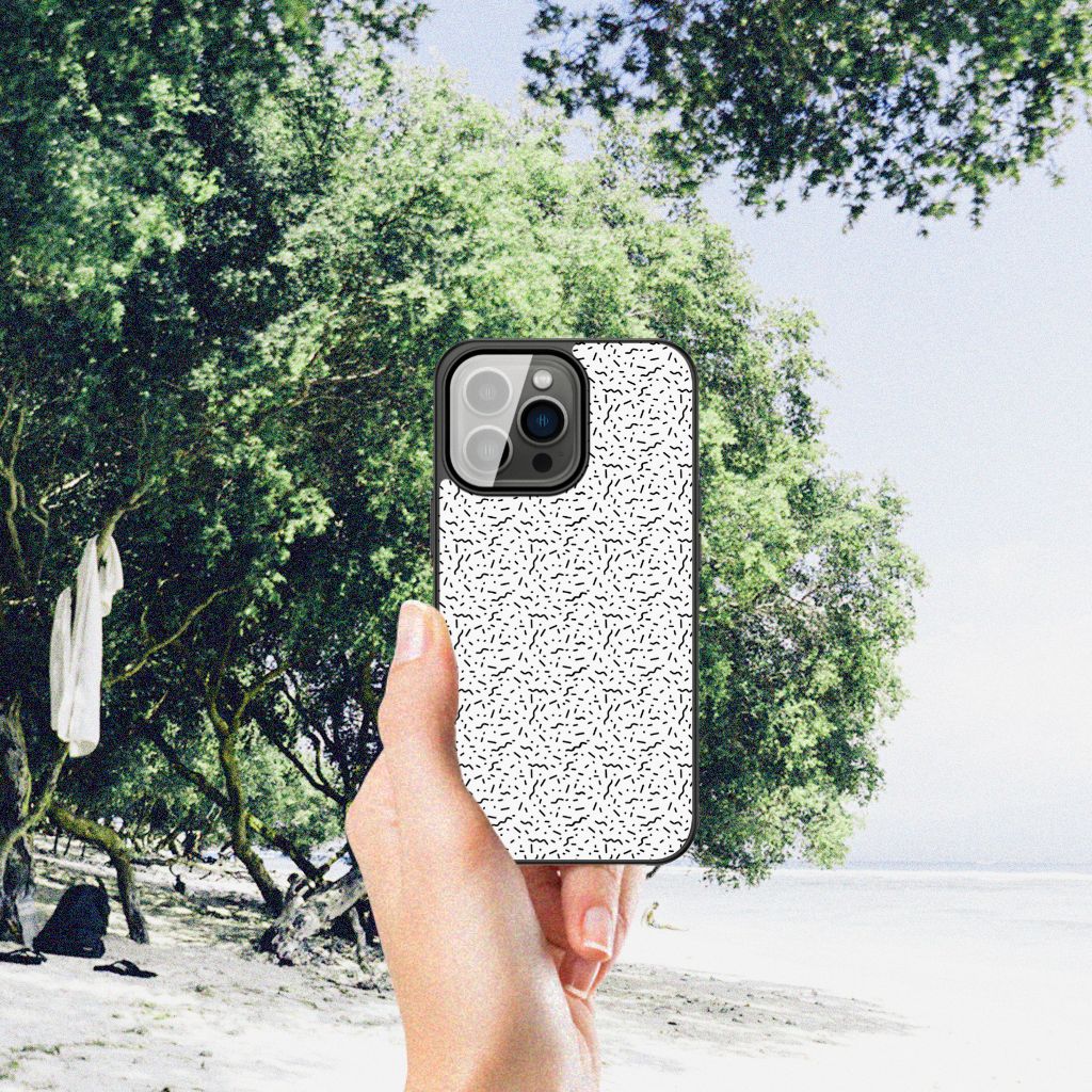 iPhone 13 Pro Back Case Stripes Dots B2C Telecom