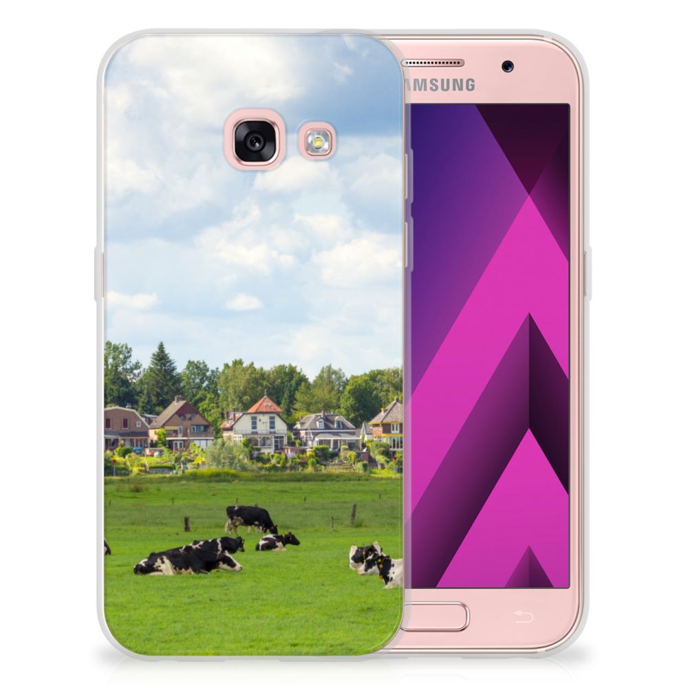 Samsung Galaxy A3 2017 TPU Hoesje Koeien