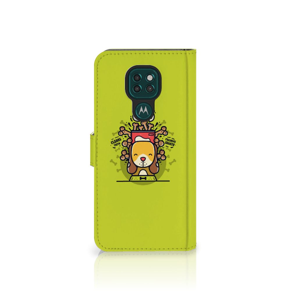 Motorola Moto G9 Play | E7 Plus Leuk Hoesje Doggy Biscuit