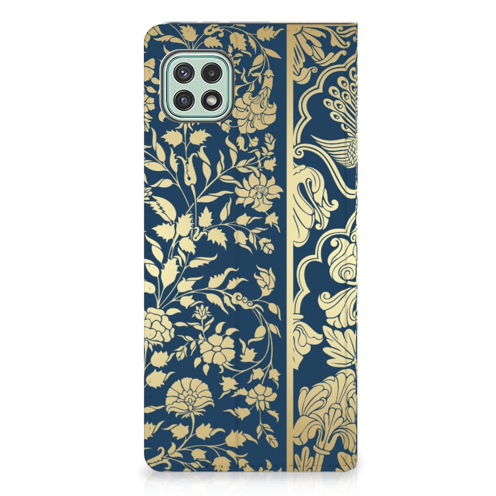 Samsung Galaxy A22 5G Smart Cover Beige Flowers - B2C Telecom