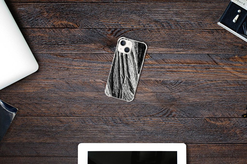 Stevig Telefoonhoesje iPhone 13 Boomschors Grijs B2C Telecom