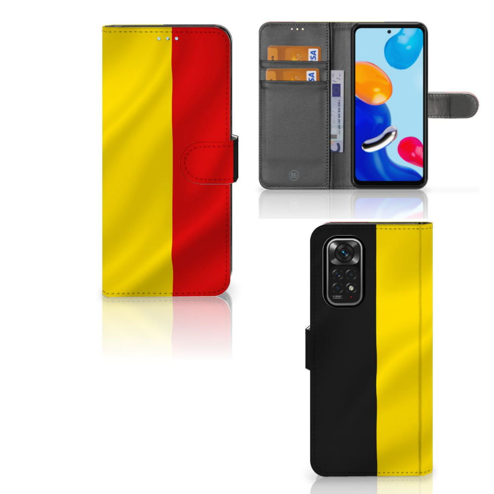 Xiaomi Redmi Note 11/11S Bookstyle Case Belgische Vlag