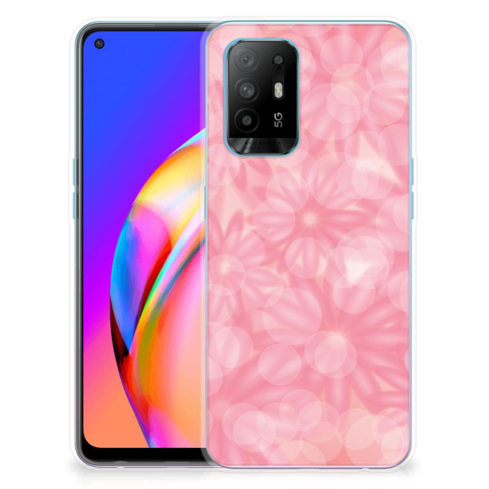 OPPO A94 5G | Reno5 Z TPU Case Spring Flowers