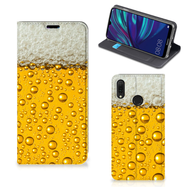 Huawei Y7 hoesje Y7 Pro (2019) Flip Style Cover Bier