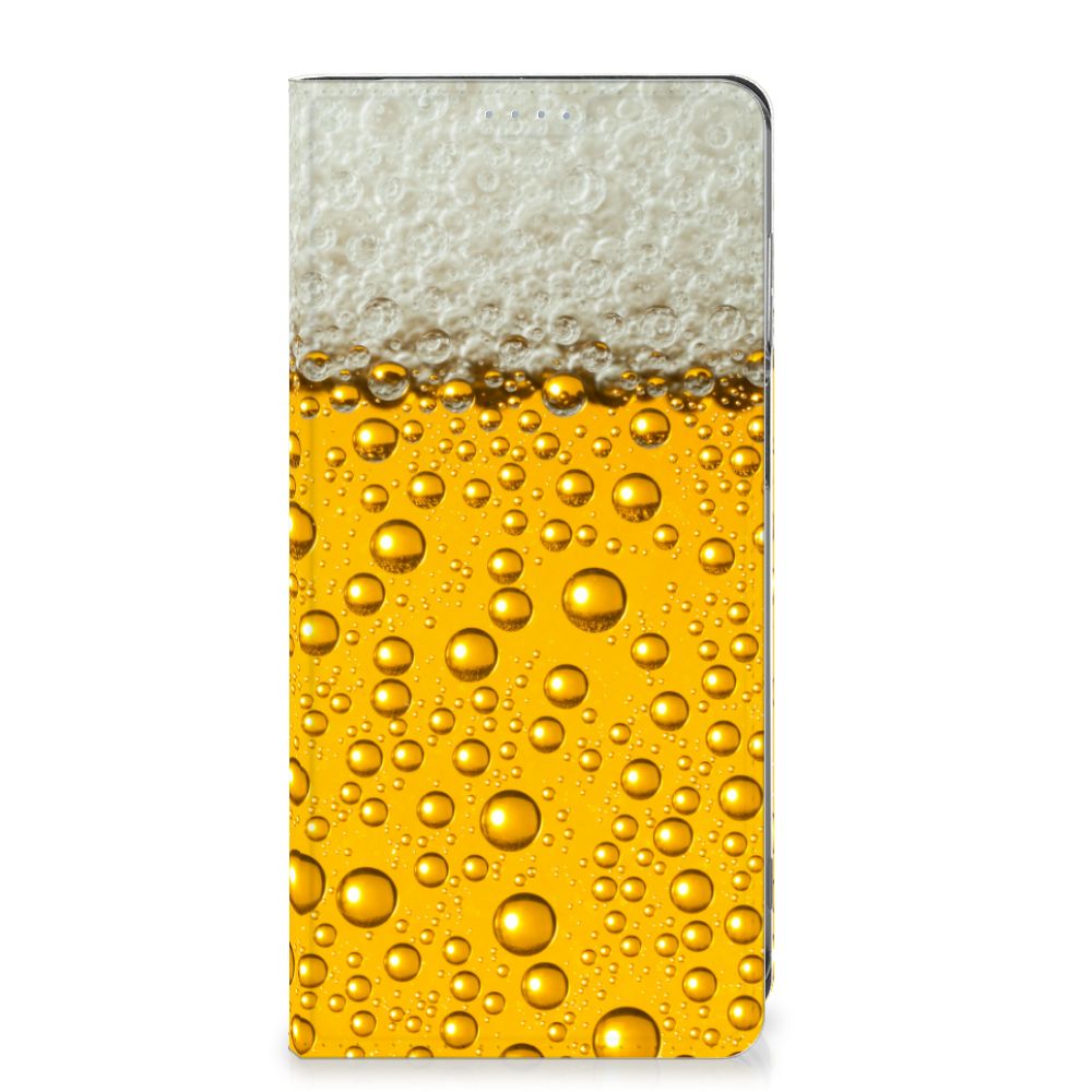 Motorola Moto G62 5G Flip Style Cover Bier