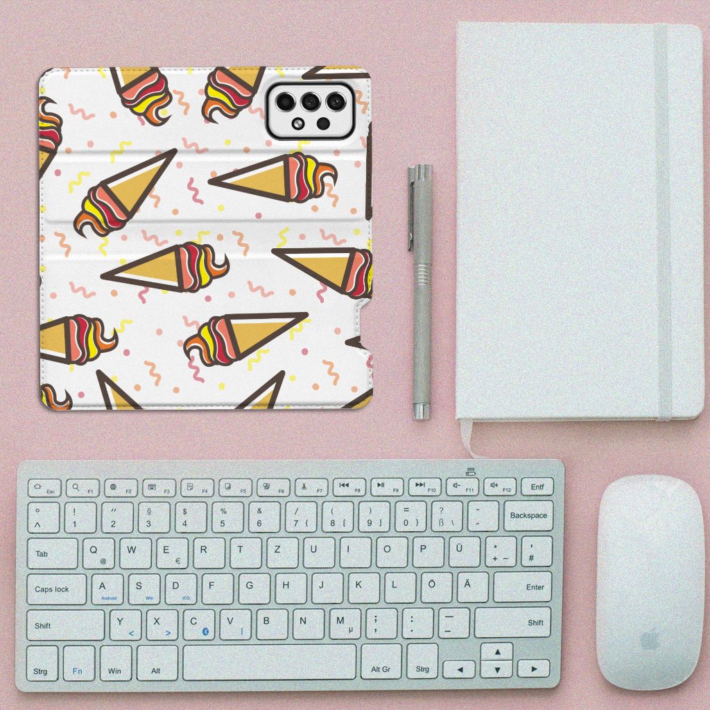 Samsung Galaxy A73 Flip Style Cover Icecream - B2C Telecom