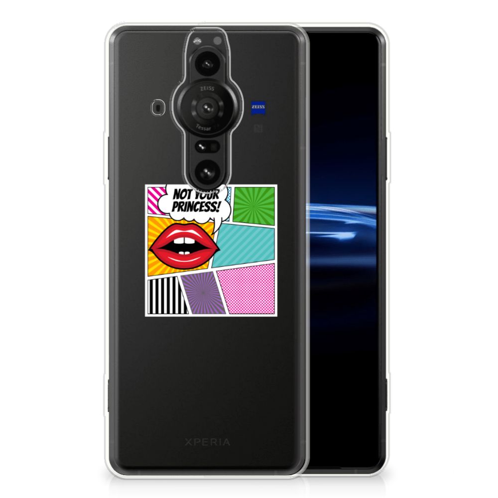 Sony Xperia Pro-I Silicone Back Cover Popart Princess B2C Telecom