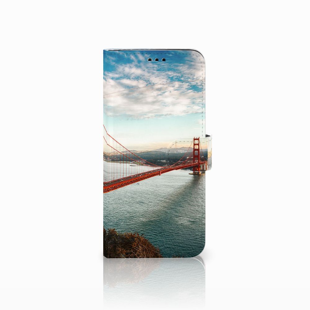 Samsung Galaxy S9 Plus Flip Cover Golden Gate Bridge