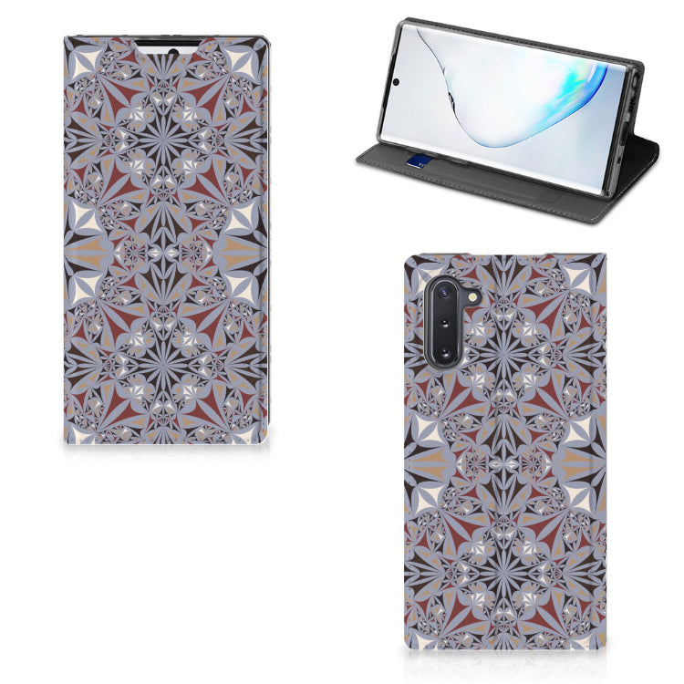 Samsung Galaxy Note 10 Standcase Flower Tiles