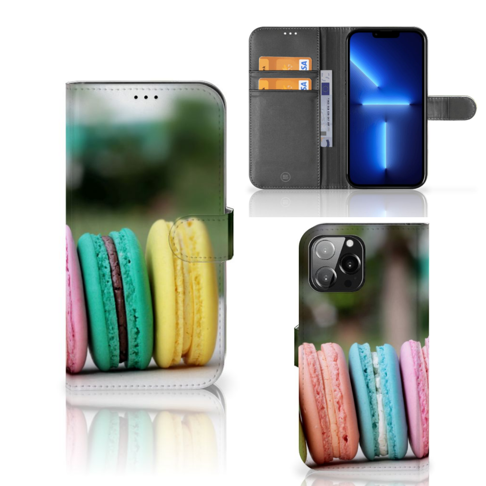 iPhone 13 Pro Max Book Cover Macarons