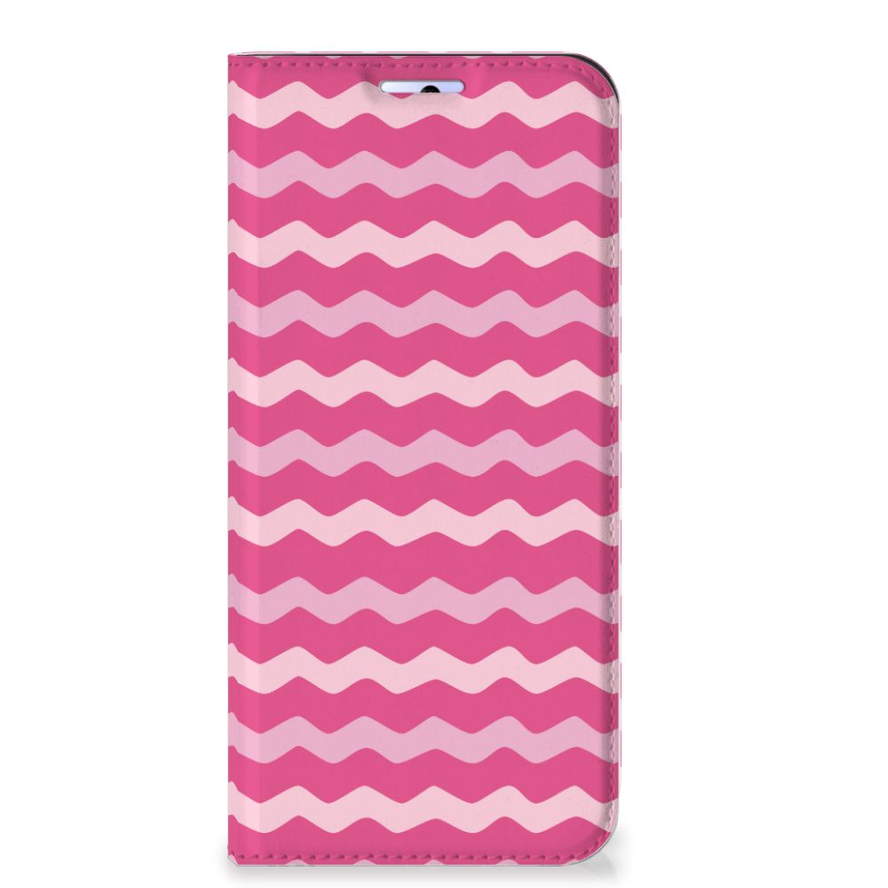Motorola Moto G31 | G41 Hoesje met Magneet Waves Pink - B2C Telecom