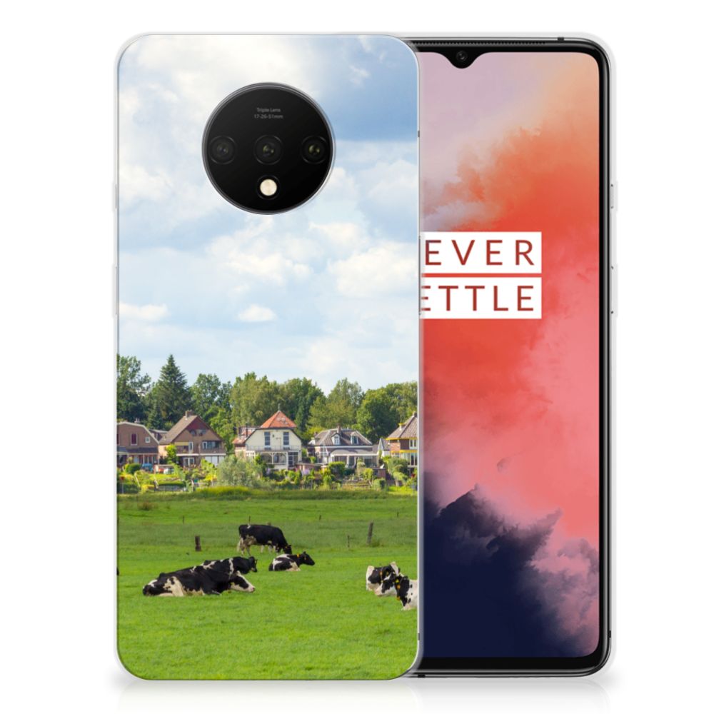 OnePlus 7T TPU Hoesje Koeien