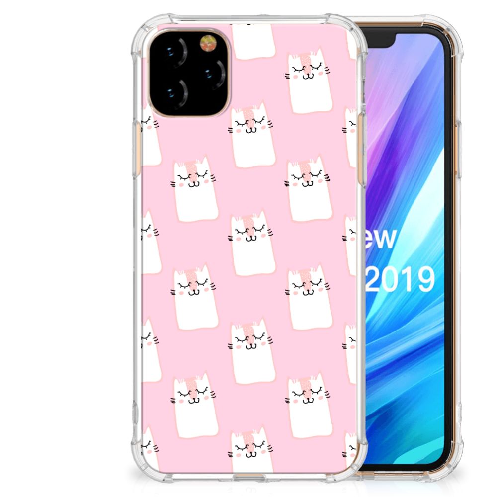 Apple iPhone 11 Pro Max Case Anti-shock Sleeping Cats