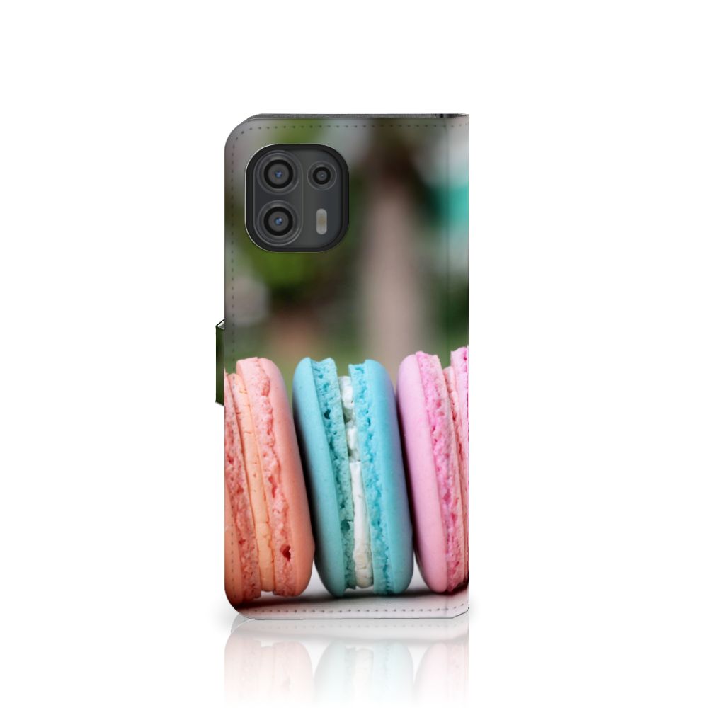 Motorola Edge 20 Lite Book Cover Macarons