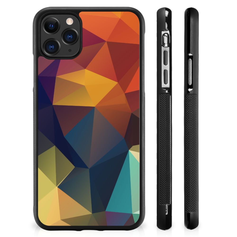 Apple iPhone 11 Pro Max Grip Case Polygon Color B2C Telecom
