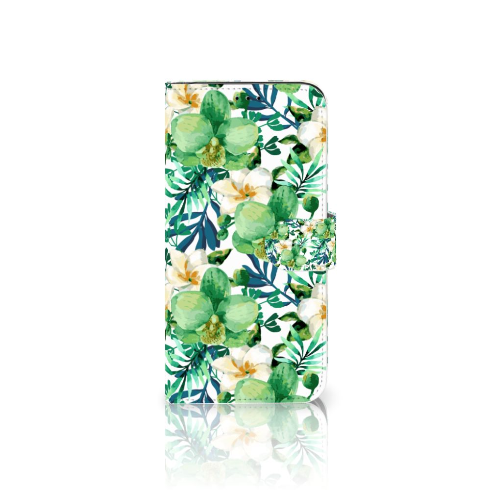Apple iPhone 11 Pro Max Hoesje Orchidee Groen