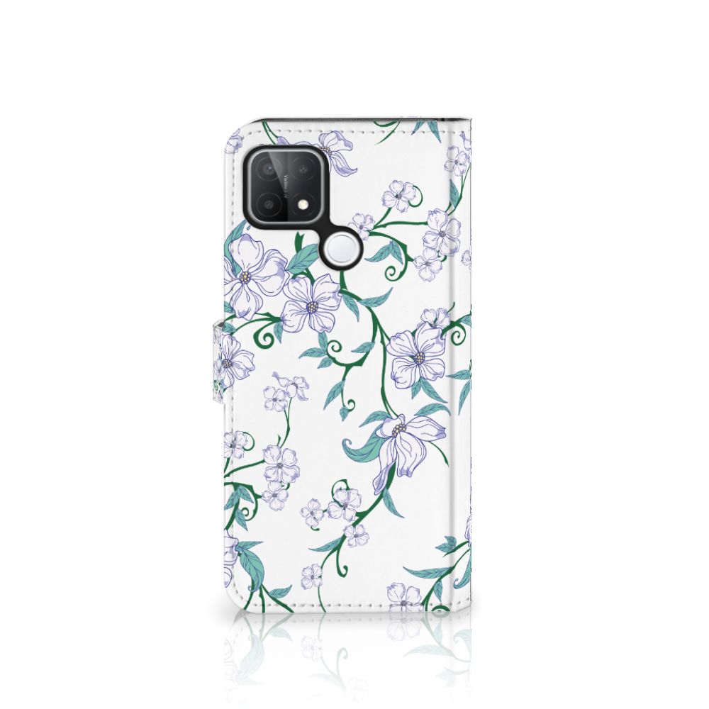 OPPO A15 Uniek Hoesje Blossom White