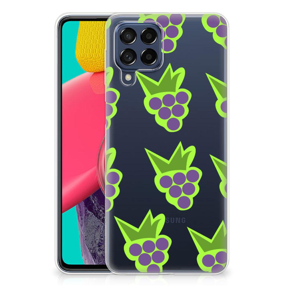 Samsung Galaxy M53 Siliconen Case Druiven B2C Telecom