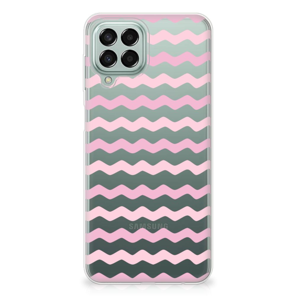 Samsung Galaxy M33 TPU bumper Waves Roze B2C Telecom