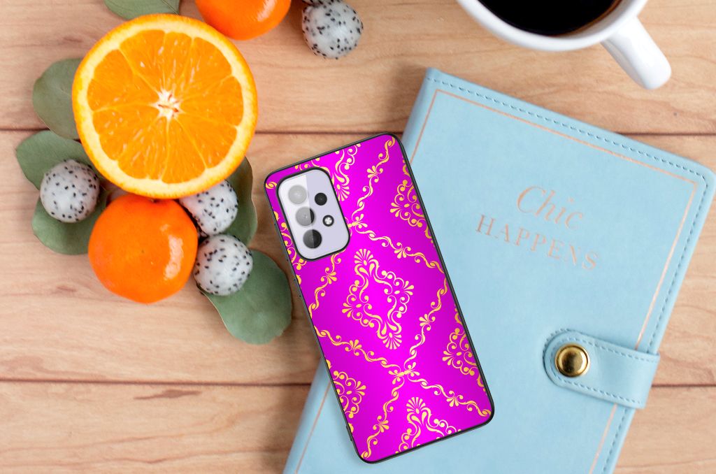Back Cover Samsung Galaxy A33 5G Barok Roze B2C Telecom