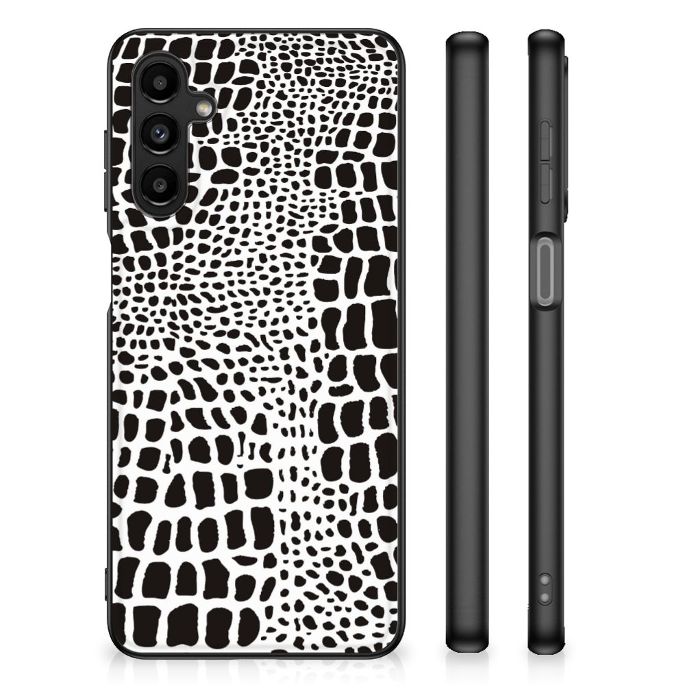 Samsung Galaxy A14 5G Dierenprint Telefoonhoesje Slangenprint