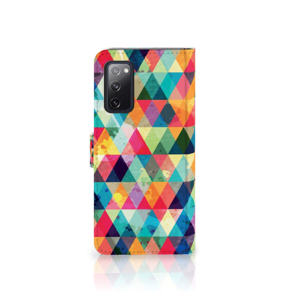 Samsung Galaxy S20 FE Telefoon Hoesje Geruit