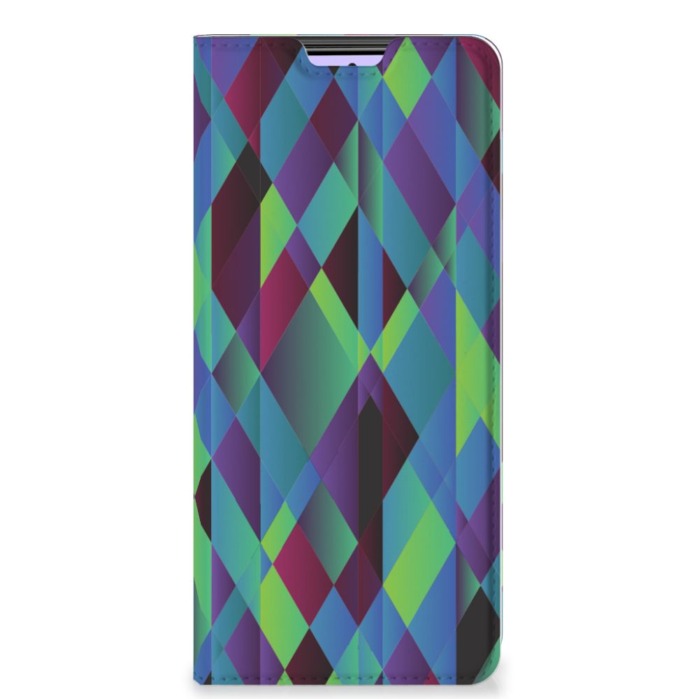 Xiaomi Redmi Note 10 Pro Stand Case Abstract Green Blue - B2C Telecom