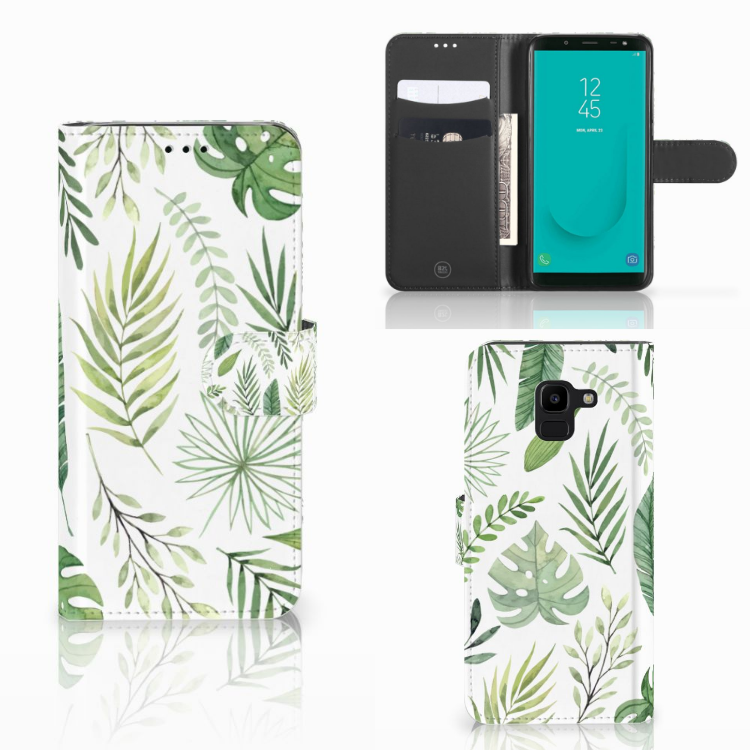 Samsung Galaxy J6 2018 Hoesje Leaves