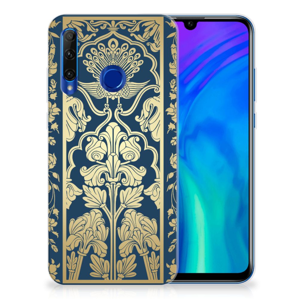 Honor 20 Lite TPU Case Beige Flowers