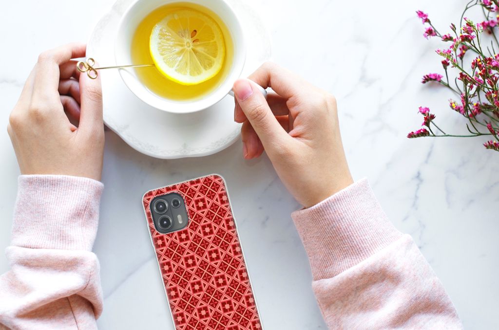 Motorola Edge 20 Lite TPU bumper Batik Rood B2C Telecom