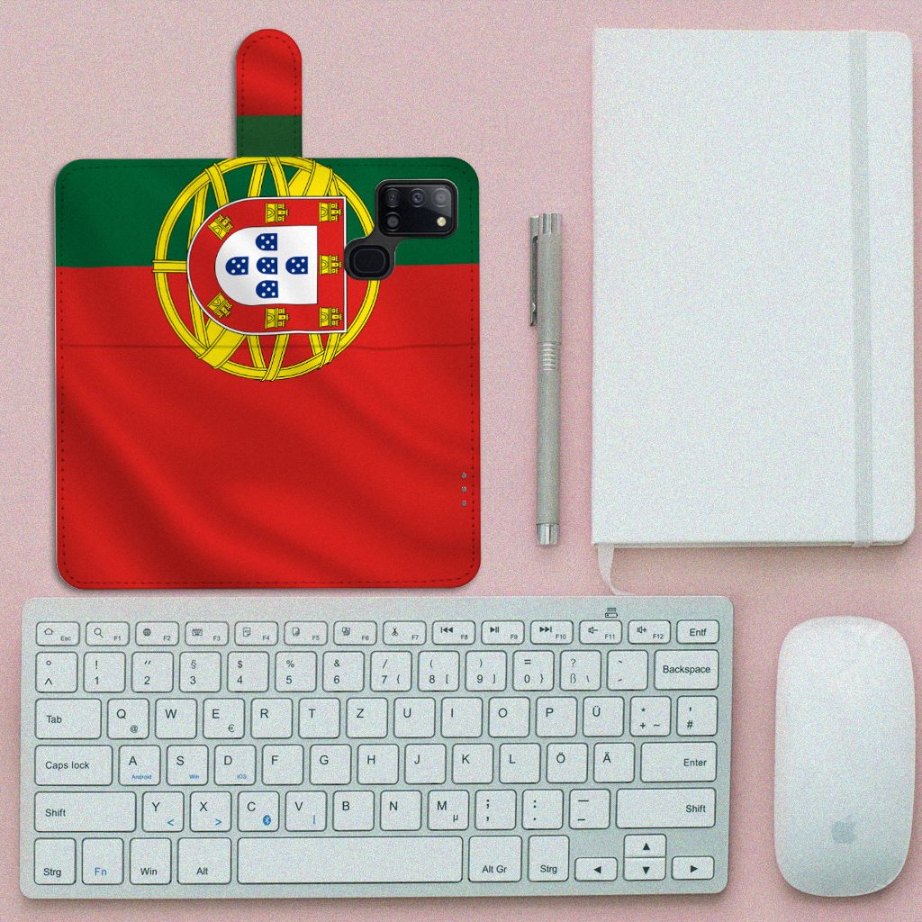 Samsung Galaxy A21s Bookstyle Case Portugal