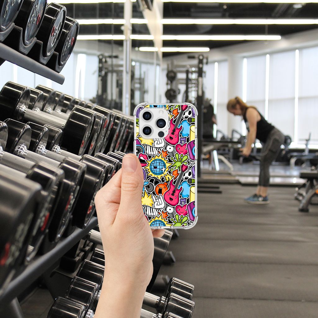 Apple iPhone 13 Pro Anti Shock Bumper Case Punk Rock B2C Telecom