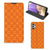 Samsung Galaxy A32 5G Hoesje met Magneet Batik Oranje - B2C Telecom