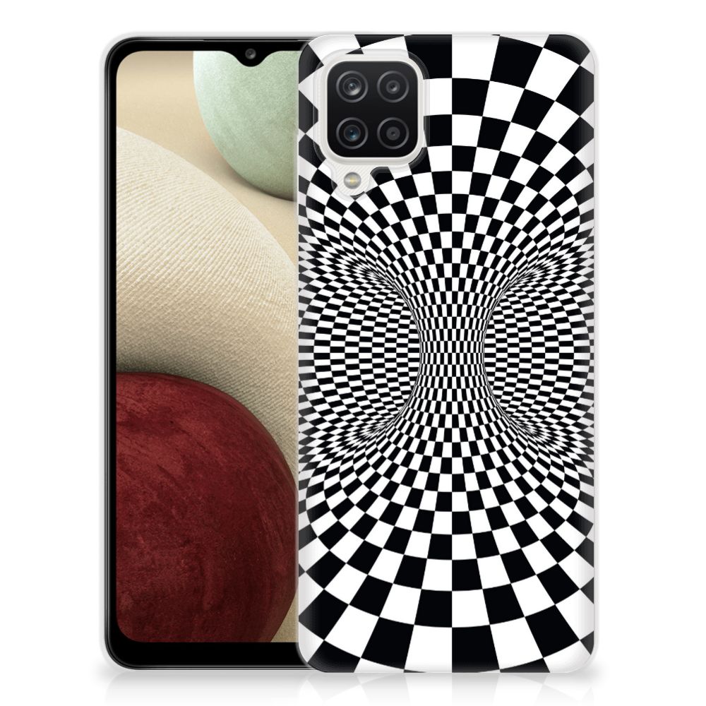 Samsung Galaxy A12 TPU Hoesje Illusie