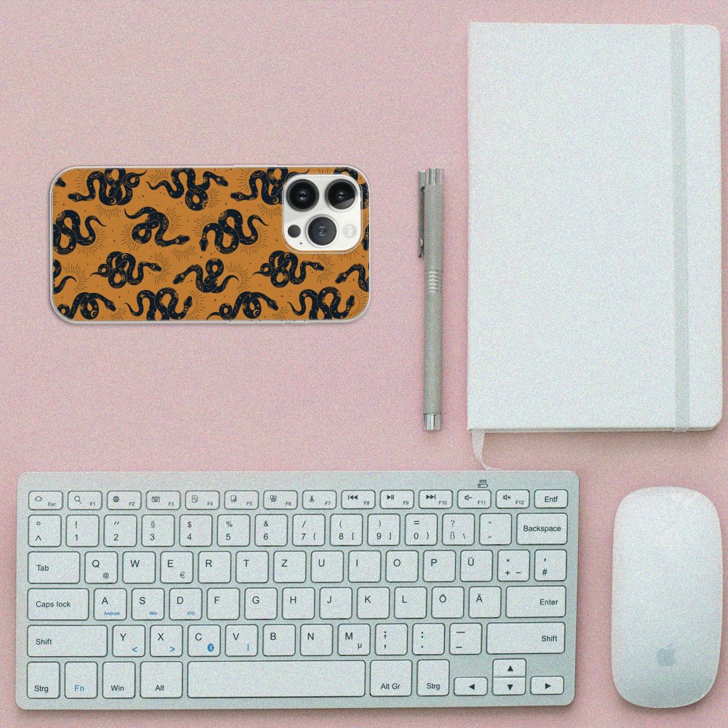TPU Hoesje voor iPhone 13 Pro Max Snakes B2C Telecom