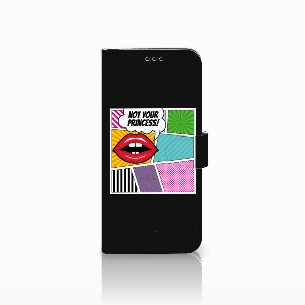 Samsung Galaxy S9 Plus Wallet Case met Pasjes Popart Princess