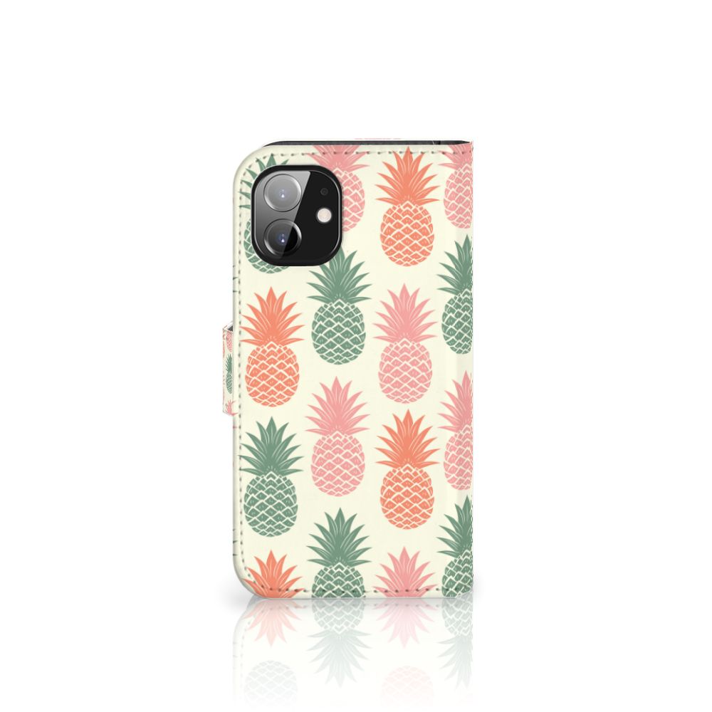 Apple iPhone 12 Mini Book Cover Ananas