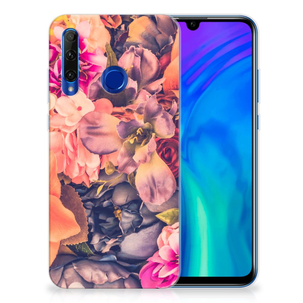 Honor 20 Lite TPU Case Bosje Bloemen