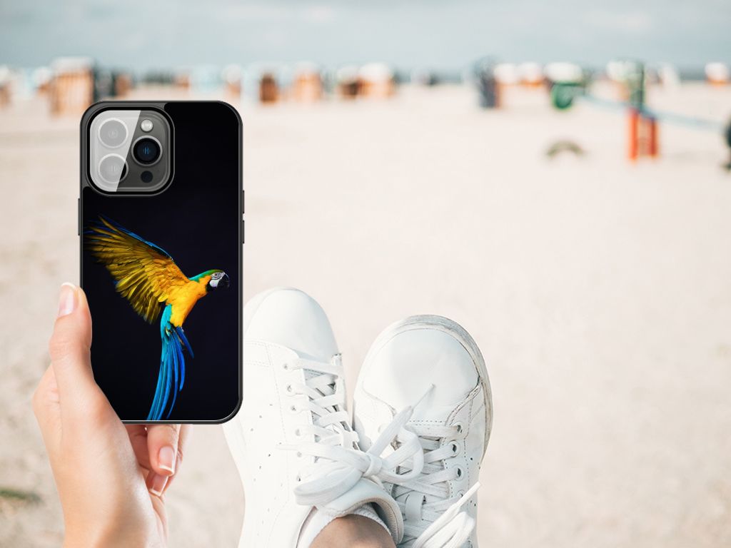 iPhone 13 Pro Max Dierenprint Telefoonhoesje Papegaai B2C Telecom