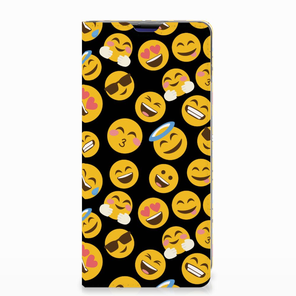 Samsung Galaxy S10 Plus Hoesje met Magneet Emoji