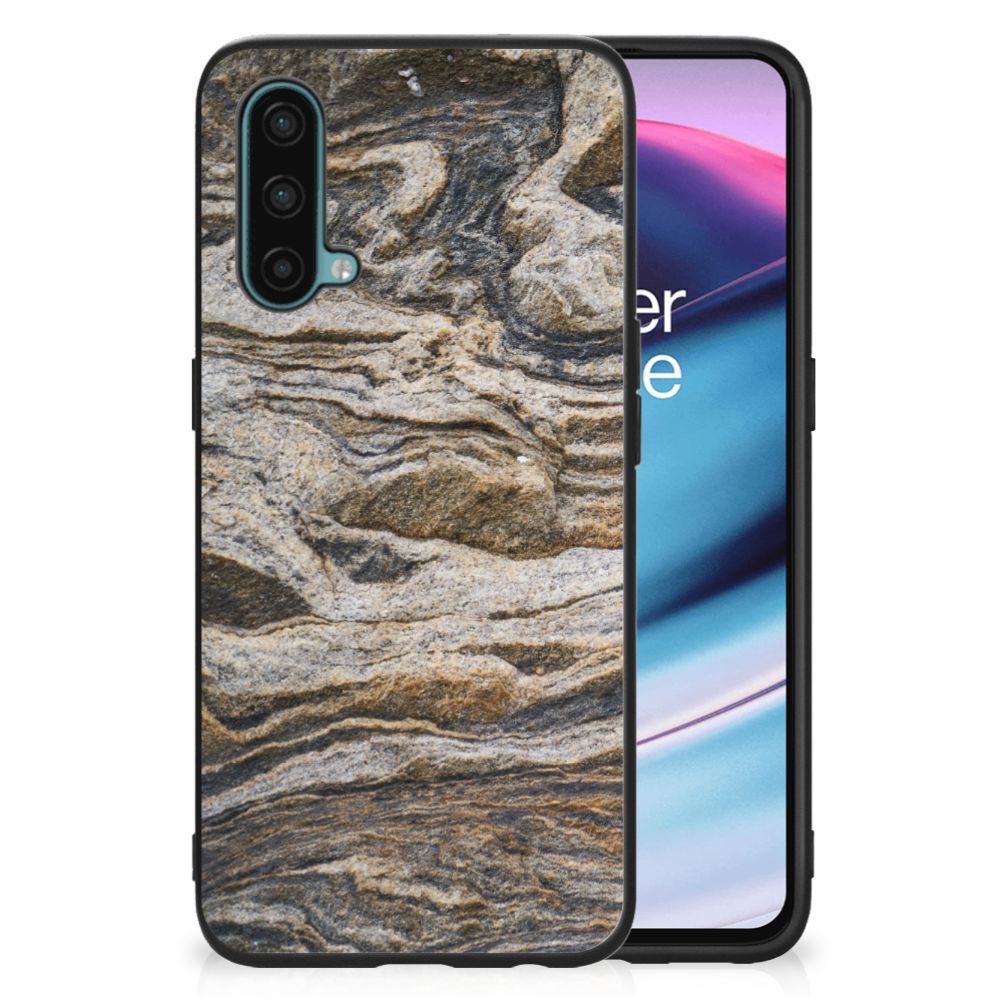 OnePlus Nord CE 5G Marmeren Print Telefoonhoesje Steen B2C Telecom