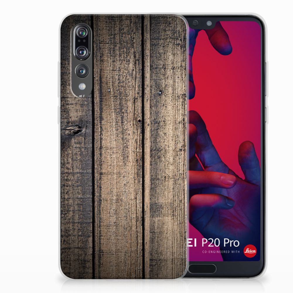 Huawei P20 Pro Bumper Hoesje Steigerhout