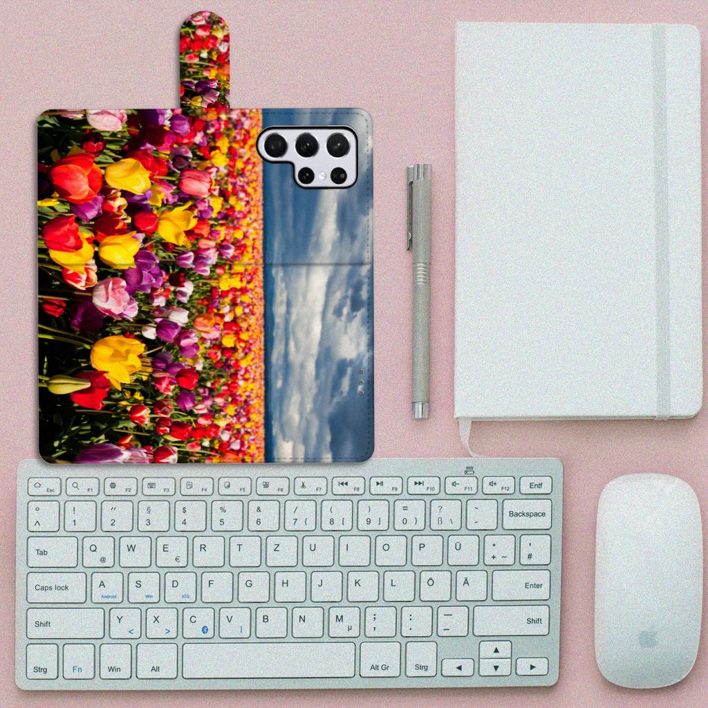 Samsung Galaxy S22 Ultra Hoesje Tulpen