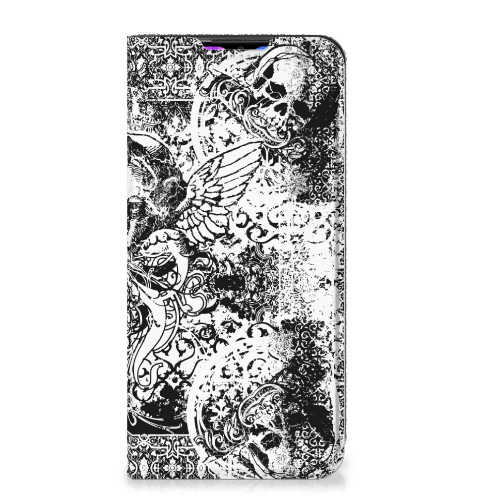 Mobiel BookCase Xiaomi Redmi 9 Skulls Angel - B2C Telecom