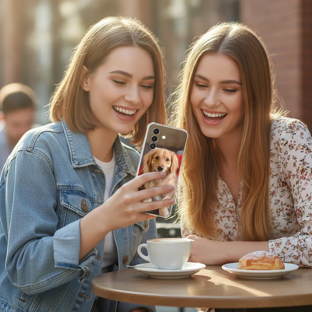 Samsung Galaxy A57 Anti-Shock Back Cover Maken met Foto