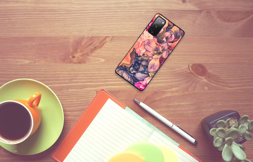 Samsung Galaxy S20 FE Bloemen Hoesje Bosje Bloemen B2C Telecom