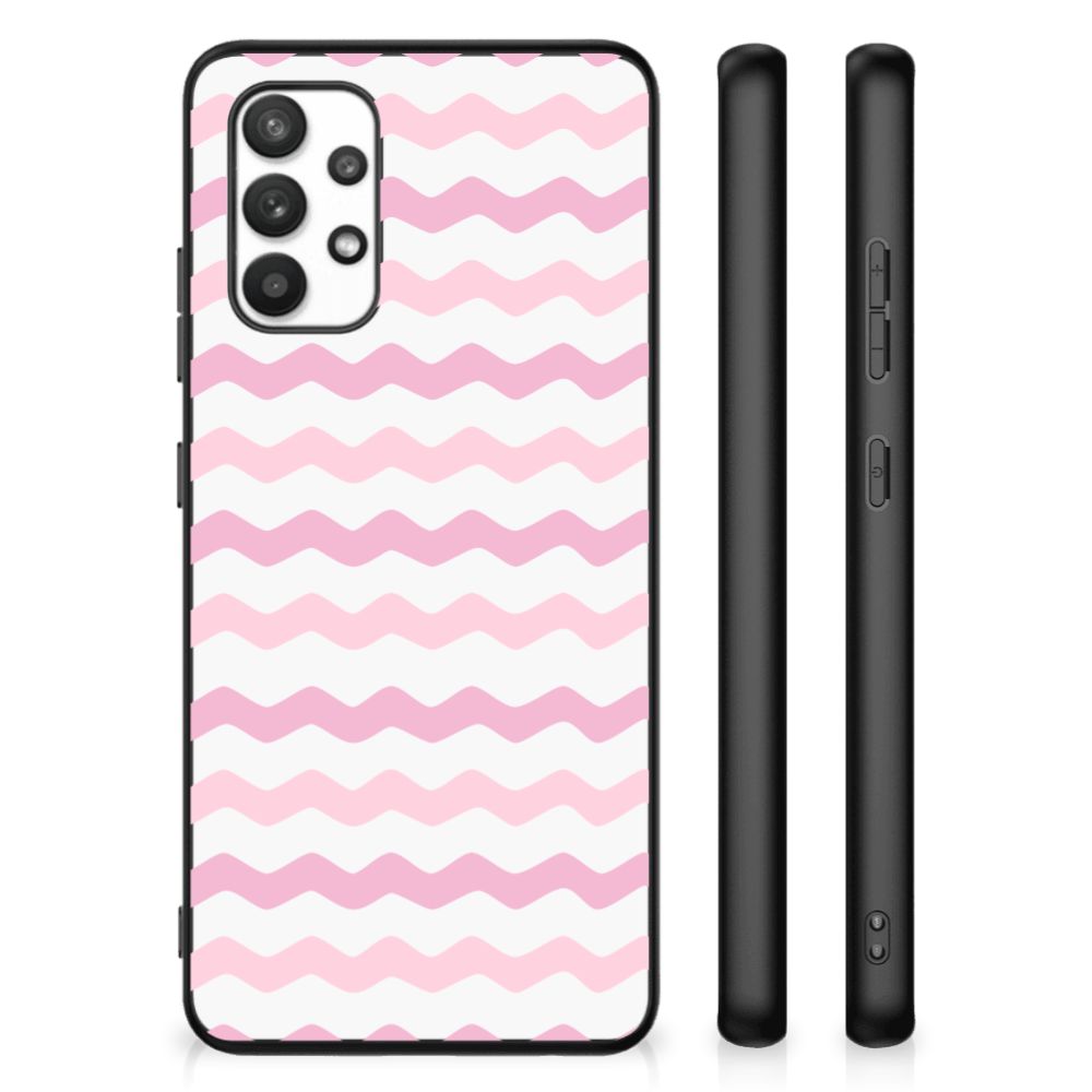 Samsung Galaxy A32 4G | A32 5G Enterprise Editie Back Case Waves Roze B2C Telecom