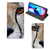 Motorola Moto G9 Play Hoesje maken Cheetah met close-up van cheetah gezicht en stand case design.